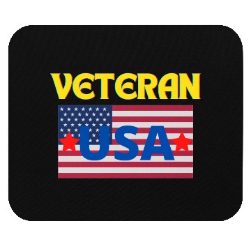 Discover Veteran USA TRUE CLASSIC TEES COLLECTION Mouse Pads