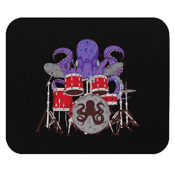 Discover Octopus Drumming Mouse Pads Cute Sea Drummer Lover Gift