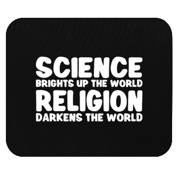 Discover Atheist Atheism Anti Religion Securalism God Sucks Mouse Pads
