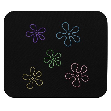 Discover sponge bob flower pack Mouse Pads