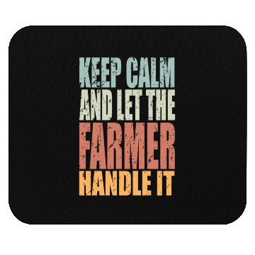 Discover Keep Calm Farmer Spruch Farmer Gift Mouse Pads