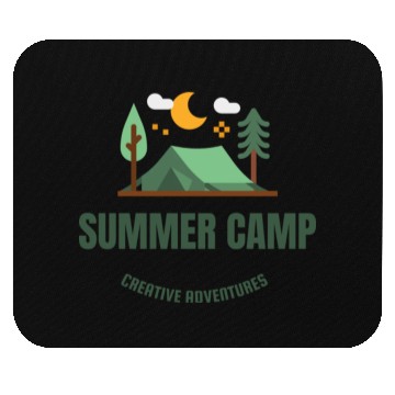 Discover Summer Camp Mouse Pads