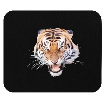 Discover Wild Tiger - Wild Hissing - Wilderness Mouse Pads