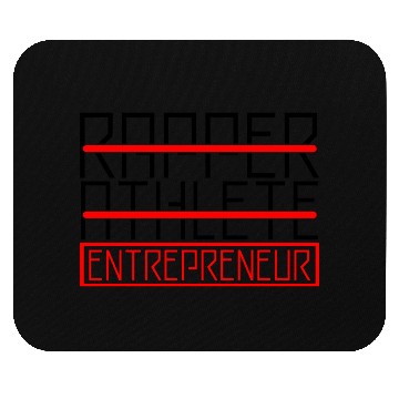 Discover Rapper Athlete Entrepreneur 17 Mouse Pads