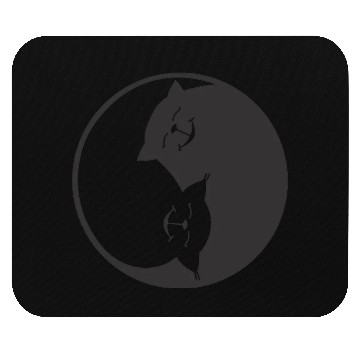 Discover Yin Yang Cat Lover Mouse Pads