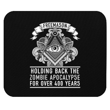 Discover Freemason Fraternal Freemasonry Square Compass Mouse Pads