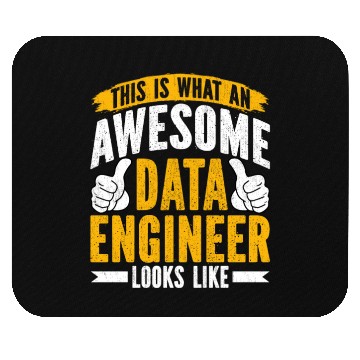 Discover Data Engineer Funny Data Analyst Specialist Mouse Pads
