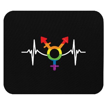 Discover Pride rainbow parade symbol Mouse Pads