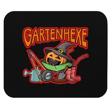 Discover Garden Witch Halloween Garden Mouse Pads