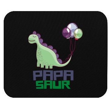 Discover PAPA SAUR, Father's Day Mouse Pads