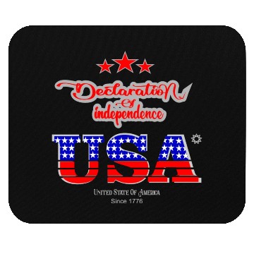 Discover Declaration of Independence 1776 -Independence Day Mouse Pads