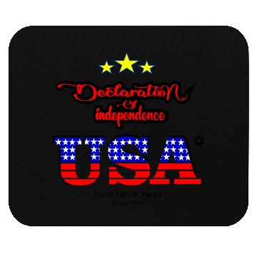 Discover Declaration of Independence 1776- Independence Day Mouse Pads