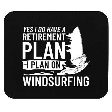 Discover Windsurfing Board Sail Paddle Windsurfer Mouse Pads