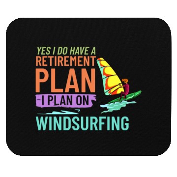 Discover Windsurfing Board Sail Paddle Windsurfer Mouse Pads
