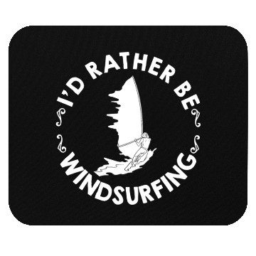 Discover Windsurfing Board Sail Paddle Windsurfer Mouse Pads