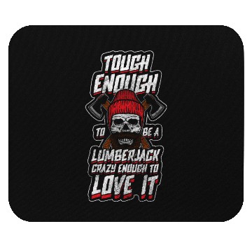 Discover Forest Ax Chainsaw Mouse Pads