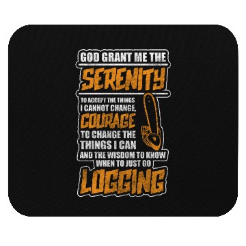 Discover Lumberjack Chainsaw Chainsaw Mouse Pads