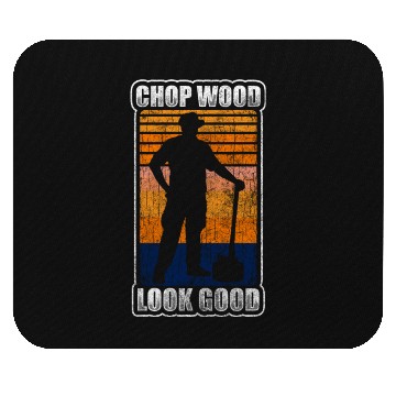 Discover Lumberjack Chainsaw Mouse Pads