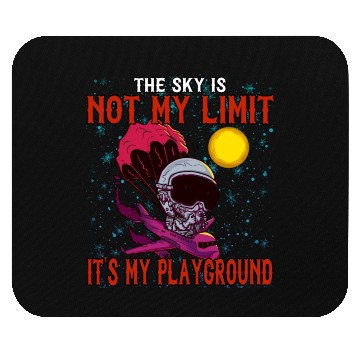 Discover The Sky Is My Playground Skydive Funny Cute Mouse Pads