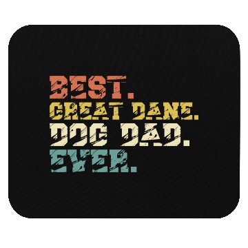 Discover Best Great Dane Dog Dad Vintage Mouse Pads