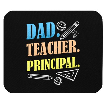 Discover Dad Teacher Principal Homeschooling Homeschool Mouse Pads
