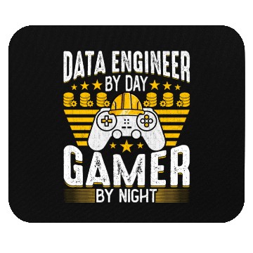 Discover Data Engineer - Funny Data Engineering Game Lover Mouse Pads