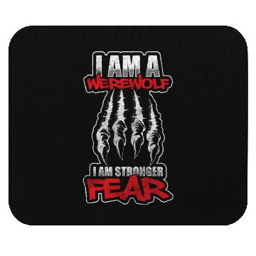 Discover Wolf Monsters Moon Horror Mouse Pads