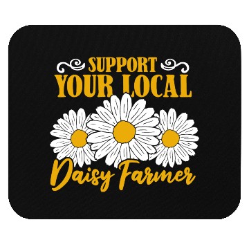 Discover Daisy Garden Gardening Gardener Mouse Pads