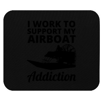 Discover Airboat Fanboat Airboating Planeboat Swamp boat Mouse Pads