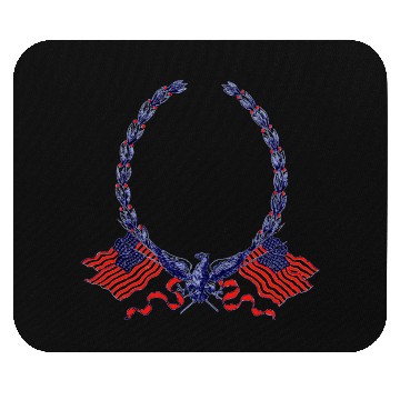 Discover 4th July Mouse Pads