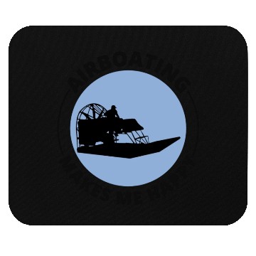 Discover Airboat Fanboat Airboating Planeboat Swamp boat Mouse Pads