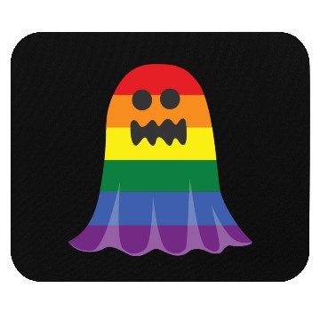 Discover ghost gay pride funny Mouse Pads