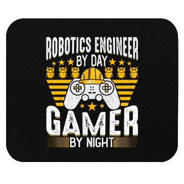 Discover Robotics Engineer - Robotics Engineering Gamer Mouse Pads