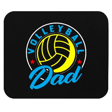 Discover Volleyball Daddy Volleyball Dad Mouse Pads