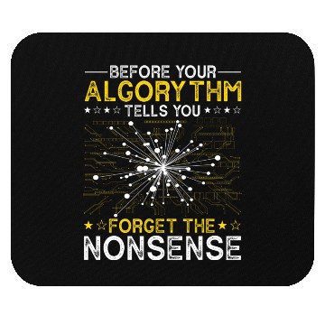 Discover Artificial Intelligence Algorithm Programmer Mouse Pads