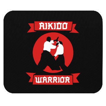 Discover Aikido Warrior Martial Arts Training Fighter Mouse Pads