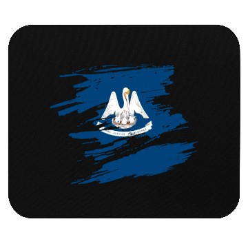 Discover Louisiana Heartbeat Gift Mouse Pads