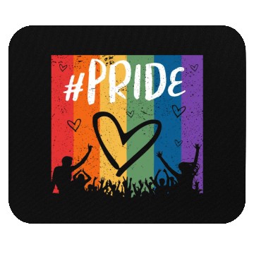 Discover LGBTQIA+ #Pride Rainbow Mouse Pads