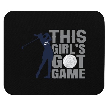Discover This Girl s Got Game Golf Mouse Pads