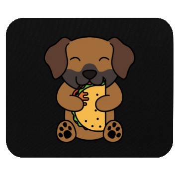 Discover Rhodesian Ridgeback Taco Lover Mouse Pads