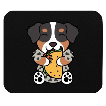 Discover Australian Shepherd Taco Lover Mouse Pads