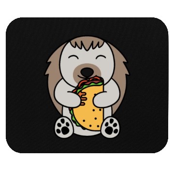 Discover Hedgehog Taco Lover Mouse Pads
