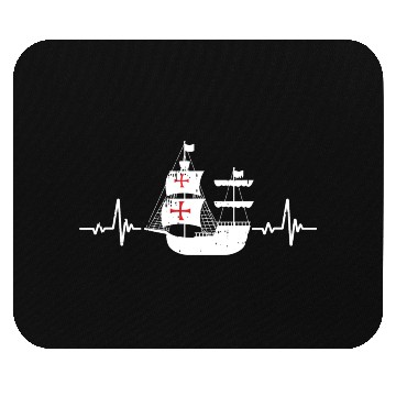 Discover Columbus Day Italian Pride Mouse Pads