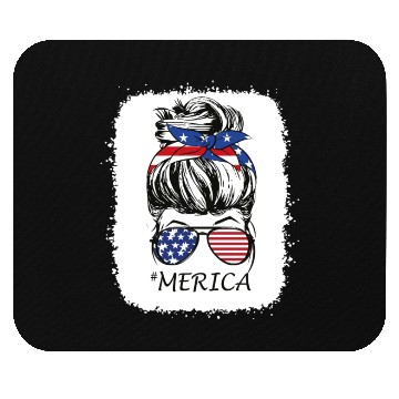 Discover 4th of July Merica Mouse Pads USA American Pride