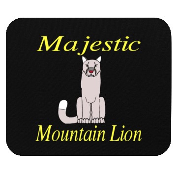 Discover Majestic Mountain Lion DK Mouse Pads