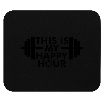Discover My Happy hour Gym Mouse Pads