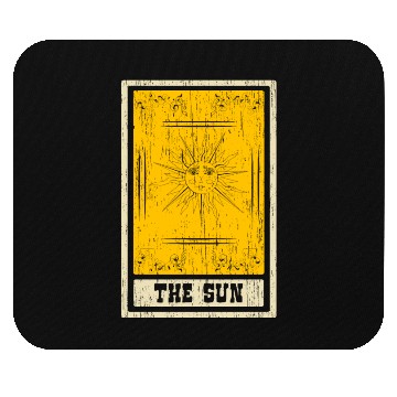 Discover The Sun Tarot Card Shaman Fortune Telling Mouse Pads
