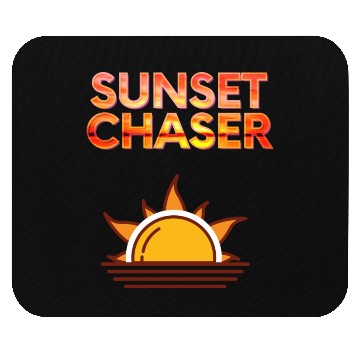 Discover Sunset chaser Sun everywhere! Mouse Pads