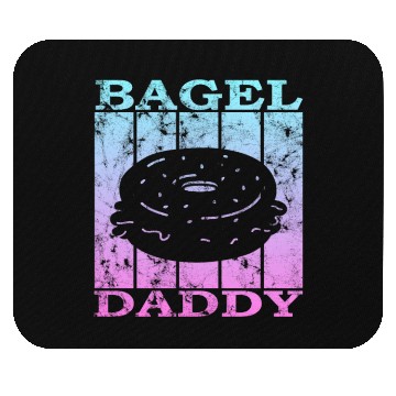Discover bagel dad 4 Mouse Pads