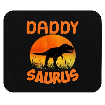 Discover Daddysaurus Papasaurus Mouse Pads